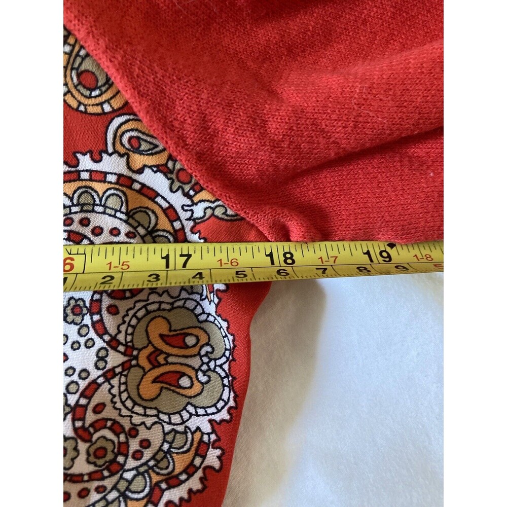 New York & Company Women’s Button Cardigan Red Floral Short Sleeve Size XS - Picture 12 of 12